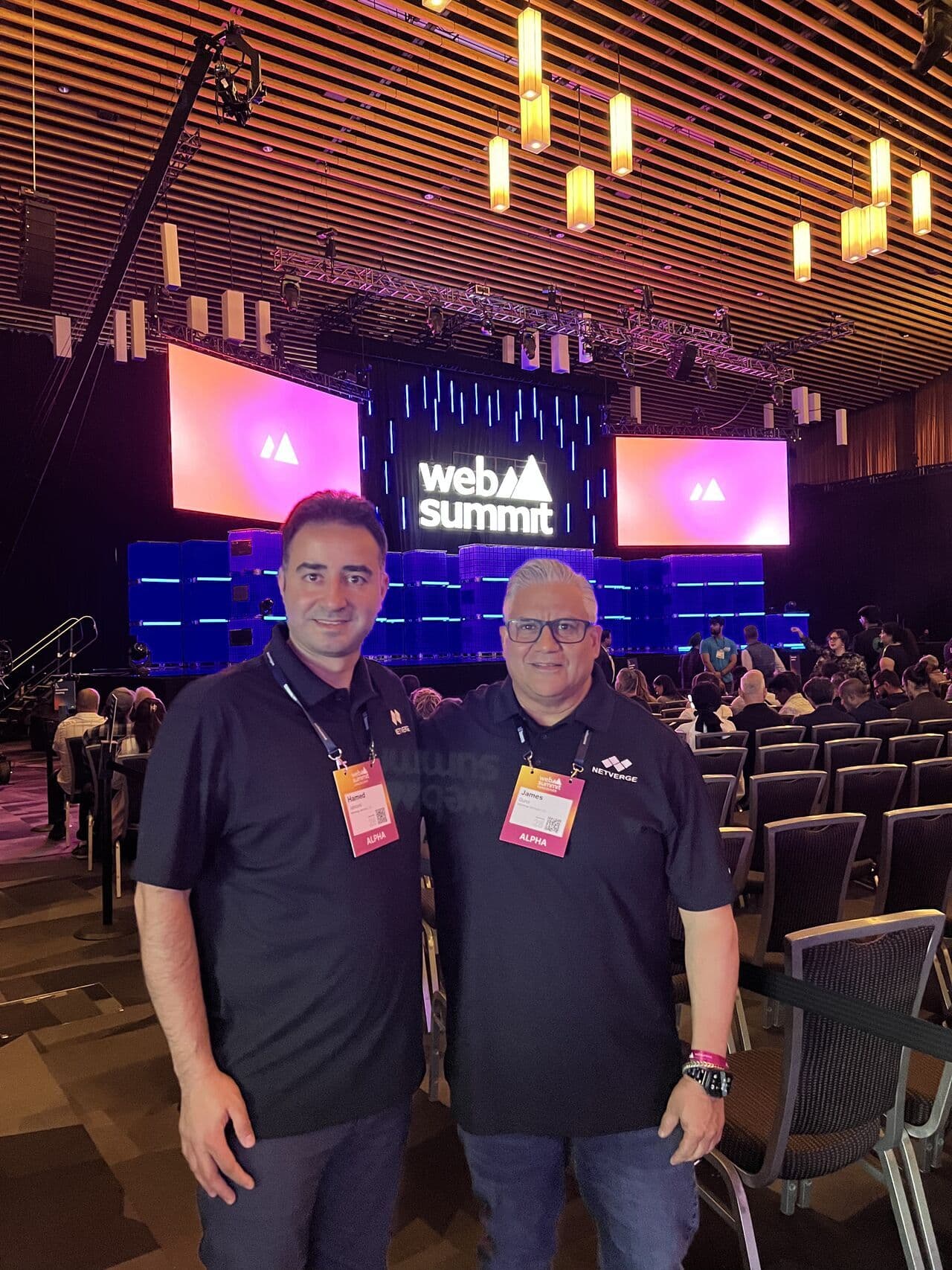 Netverge team at Web Summit