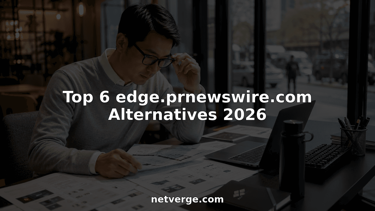 Top 6 edge.prnewswire.com Alternatives 2026